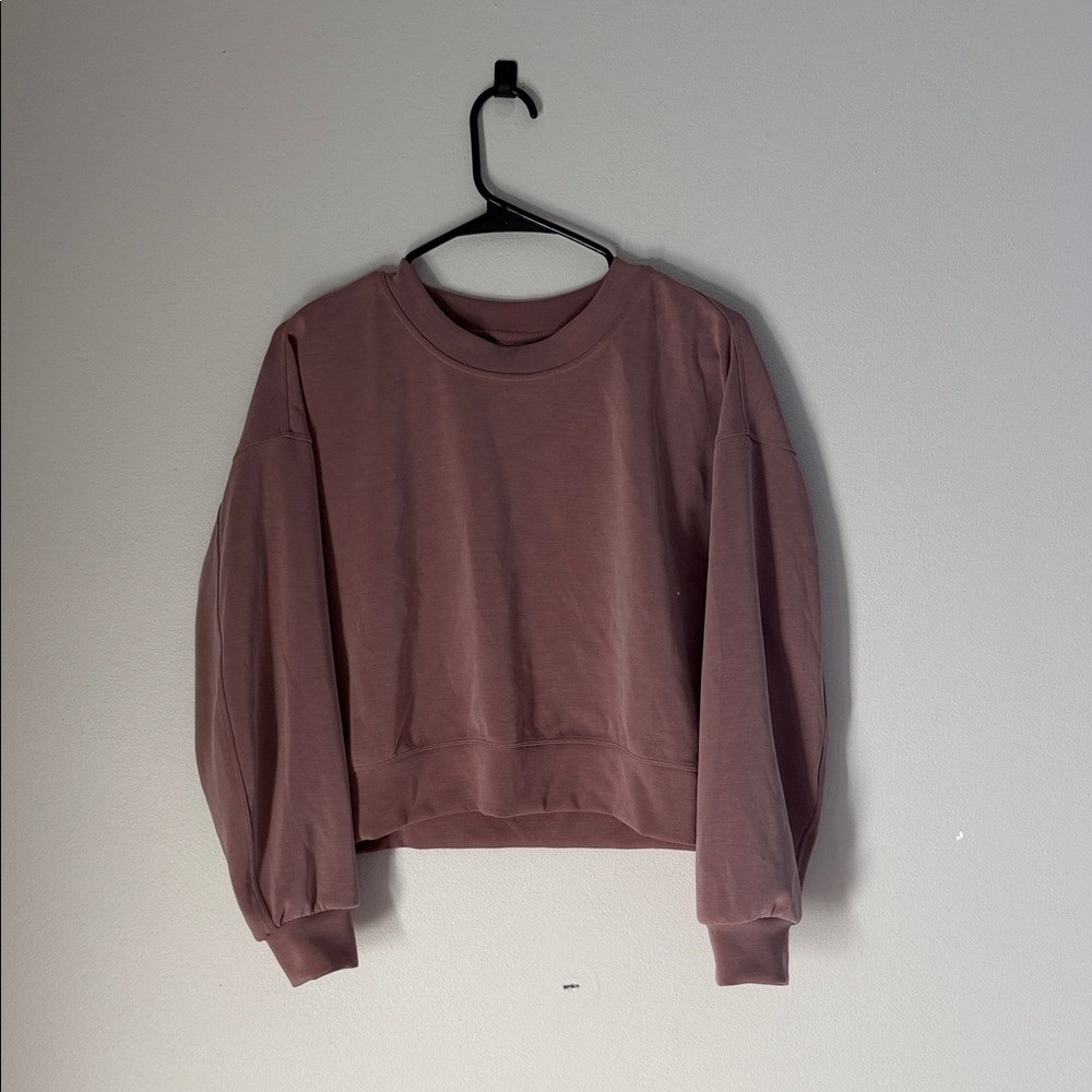 Lululemon Softstreme Perfectly Oversized Cropped Crew